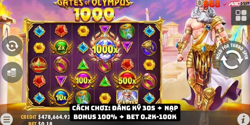 Quy trình Gates of Olympus U888